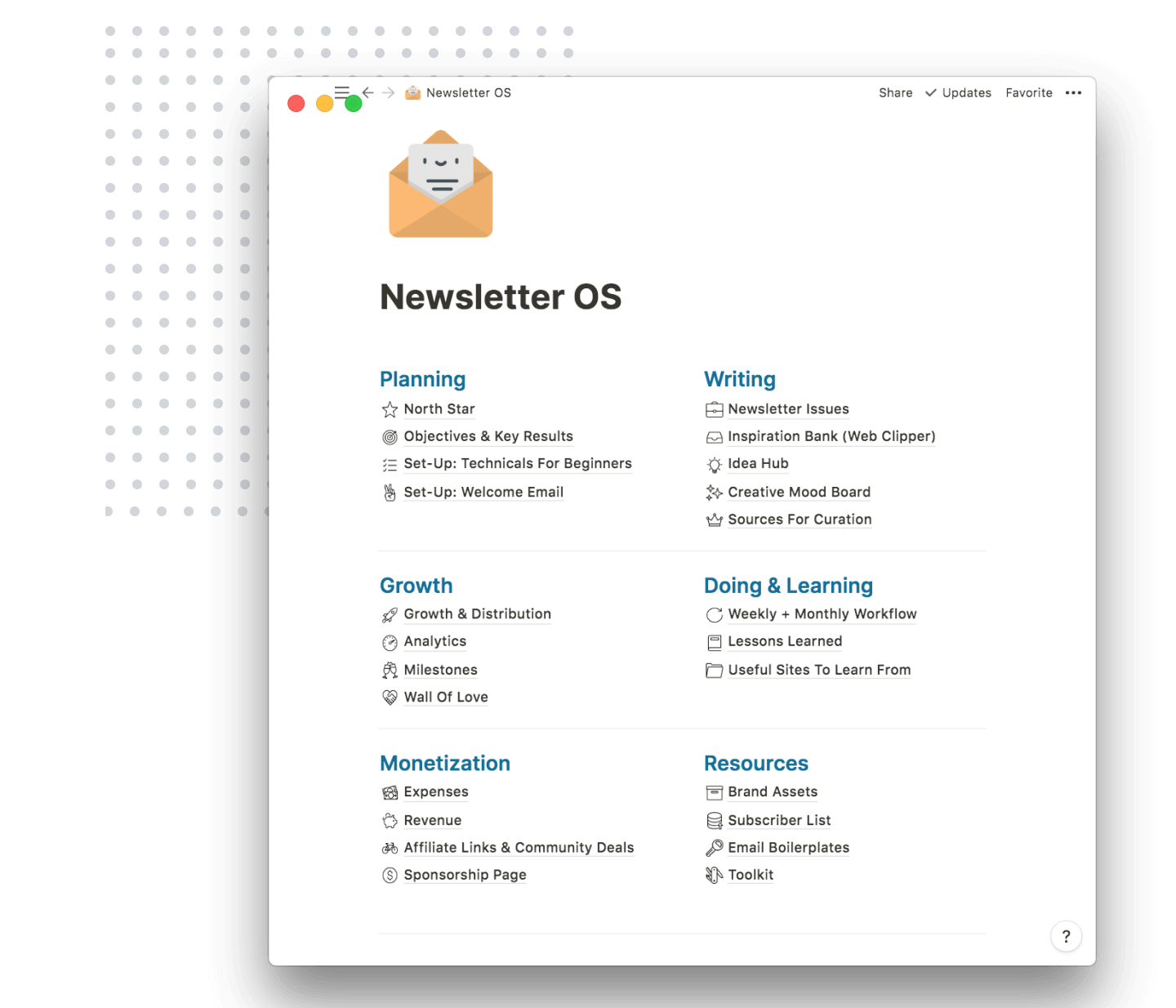 Newsletter OS Overview